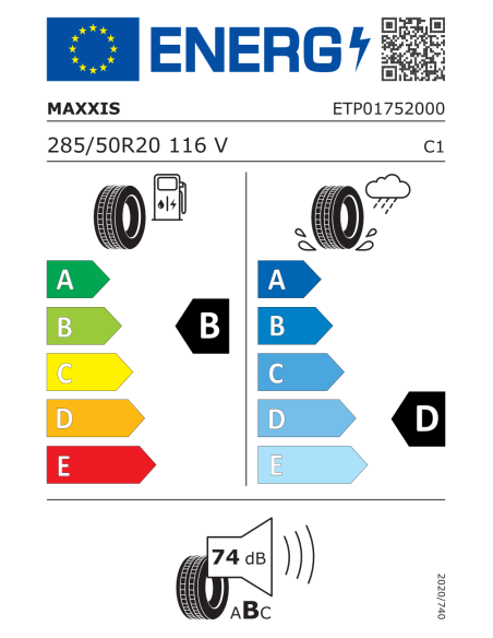 Maxxis HP-M3 - 285/50 R20 116V XL