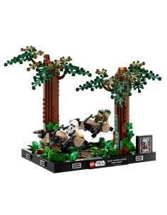 DIORAMA INSEGUIMENTO SPEEDER ENDOR