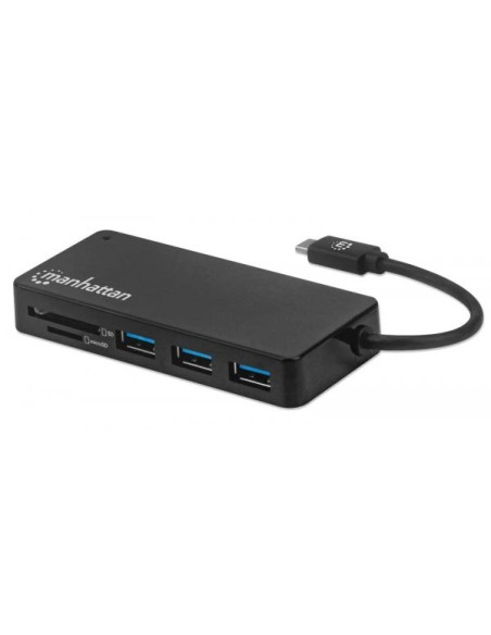 Hub USB-C™ 3.2 Gen 1 a 3 porte con Lettore Schede