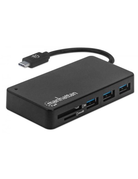 Hub USB-C™ 3.2 Gen 1 a 3 porte con Lettore Schede