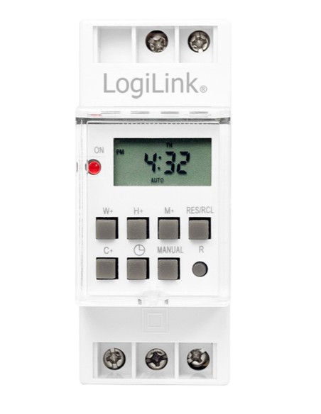 Timer Digitale per Montaggio su Guida DIN