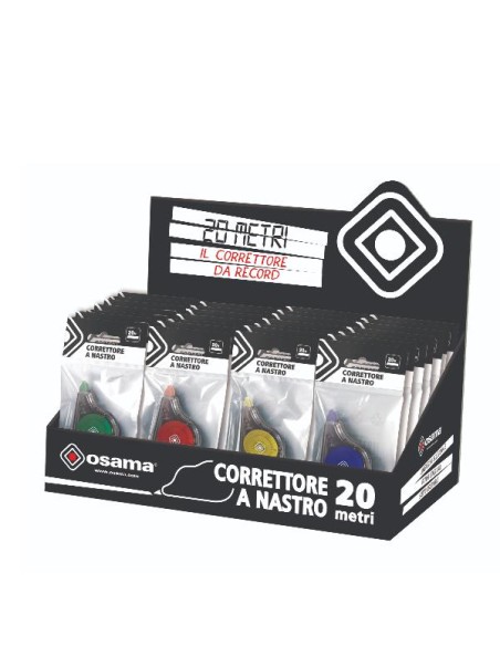 CF36 20M CORRETT NASTRO COLOR