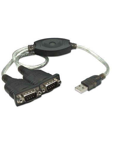 Convertitore da USB a 2 porte seriali