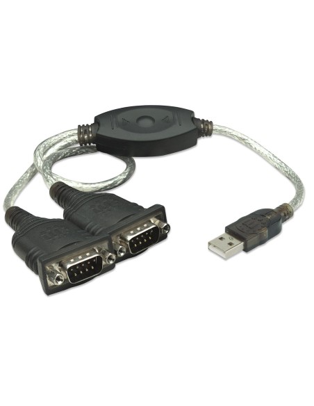 Convertitore da USB a 2 porte seriali