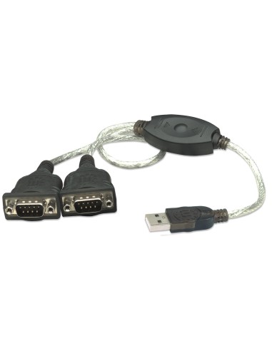 Convertitore da USB a 2 porte seriali