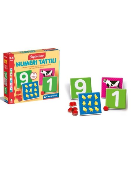 MONTESSORI - NUMERI TATTILI***
