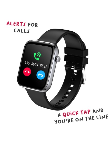 TRAINER SMARTWATCH SQUARE BLACK