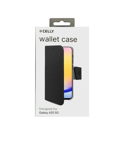 WALLY CASE GALAXY A25 5G BLACK