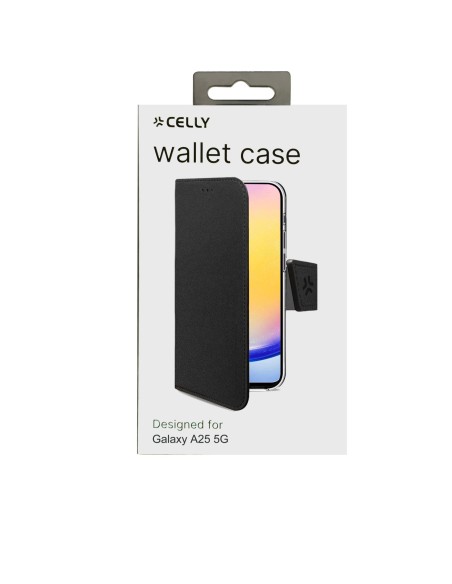 WALLY CASE GALAXY A25 5G BLACK