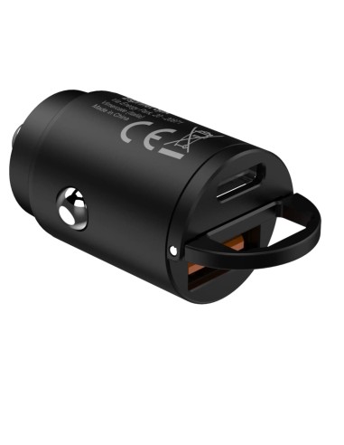CAR CHARGER MINI USB-A TO USB-C 30W