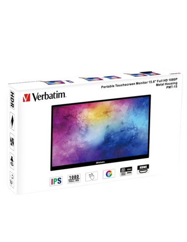 Verbatim - Monitor Portatile 17 - touchscreen Full HD - 1080p