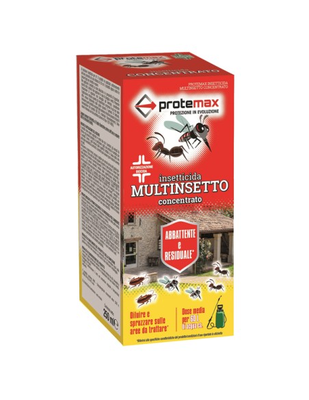 Insetticida multinsetto concentrato - 250 ml - Protemax