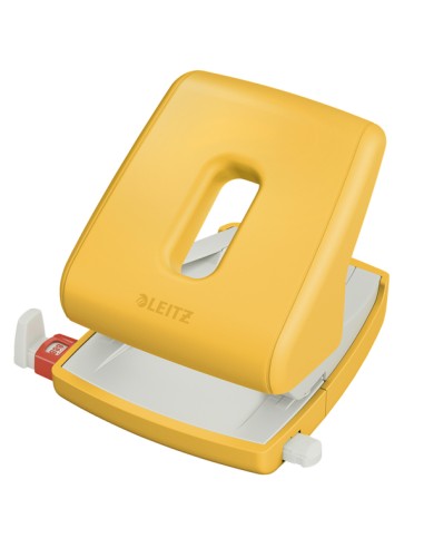 Perforatore Cosy - a 2 fori - giallo - Leitz