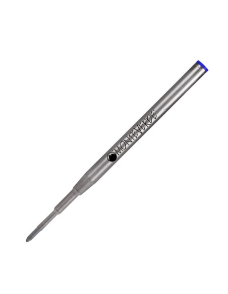 Refill per sfera Montblanc - punta media - blu  - Monteverde - conf. 2 pezzi