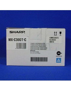 Sharp - Toner - Ciano - MXC30GTC - 6.000 pag