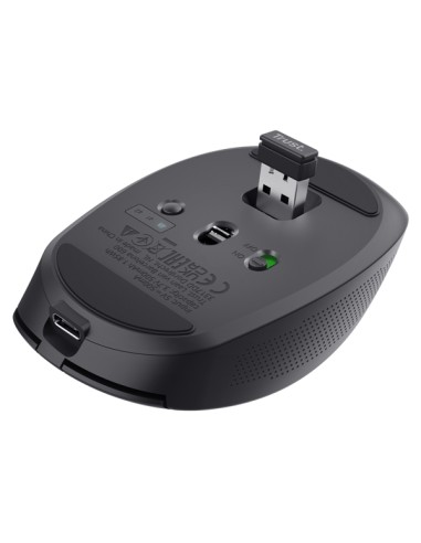 Mouse OZAA wireless - nero - Trust
