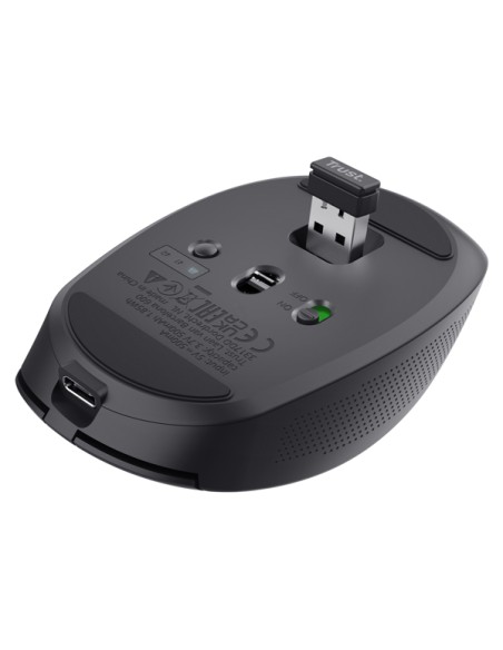 Mouse OZAA wireless - nero - Trust