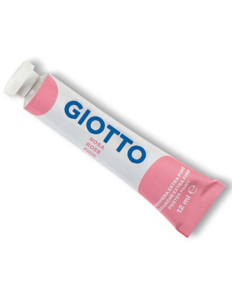 Tempera Tubo 4 - 12ml - rosa - Giotto