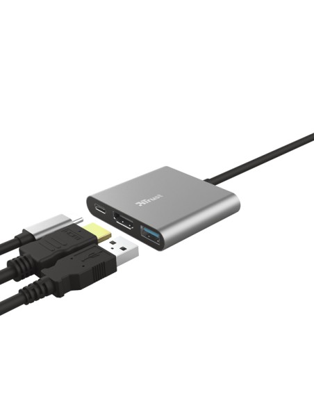 Adattatore USB-C - multiporta 3-in-1 Dalyx - Trust