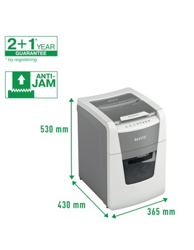 Distruggidocumenti Autofeed 100 P4 - automatico - Leitz IQ