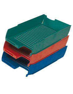 Vaschetta portacorrispondenza PS7Star - 25,5 x 35,5 x 6,5 cm - verde - Methodo