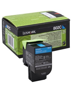 Lexmark - Toner - Ciano - 80C20C0 - return program - 1.000 pag