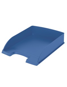 Vaschetta portacorrispondenza Leitz Recycle - 25,5 x 7 x 36 cm - blu chiaro - Leitz