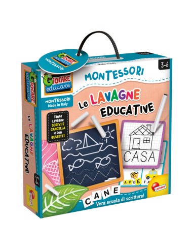 Le lavagne educative Montessori - Lisciani