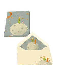Biglietto + busta Piccolo Principe - 90 x 140 mm - Kartos - conf. 10 pezzi