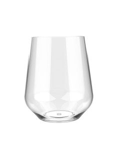 Bicchiere Elegance - 360 ml - tritan - trasparente - Leone - conf. 6 pezzi