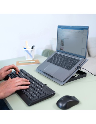 Supporto raffreddante per laptop Exto - grigio - Trust