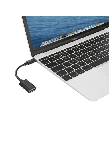 Convertitore da USB-C a USB 3.1 gen 1 - nero - Trust