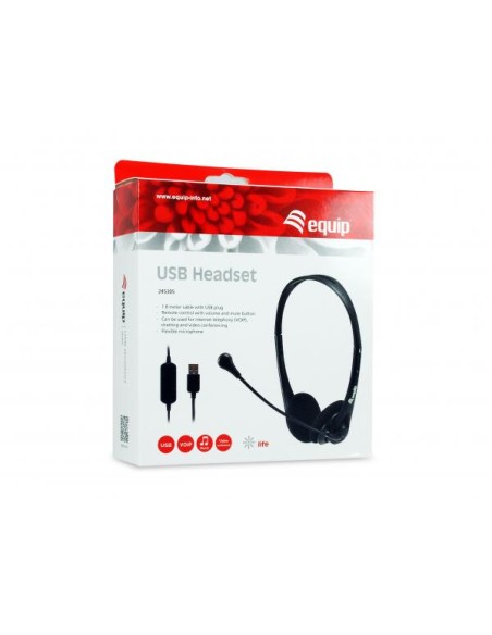 STEREO HEADSET WITH MUTE
