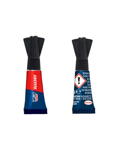 Colla Super Attak - 1 gr - trasparente - Loctite - conf. 3 pezzi