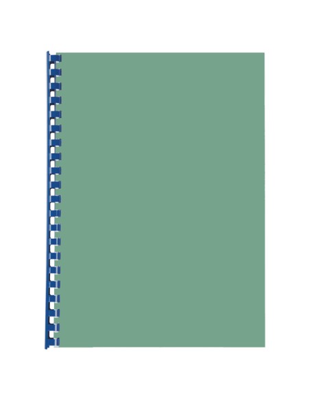 Dorsi spirale - 21 anelli - 12 mm - blu - GBC - conf. 100 pezzi