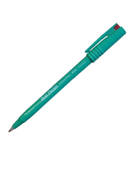 Roller Ball R56 - punta 0,6 mm - rosso - Pentel