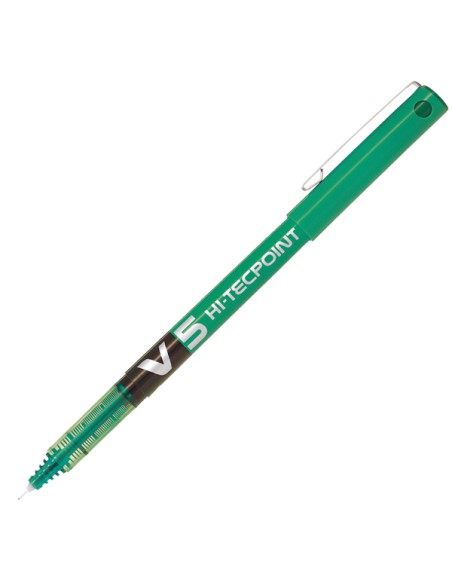 Roller Hi Tecpoint V5  - punta 0,5mm - verde - Pilot