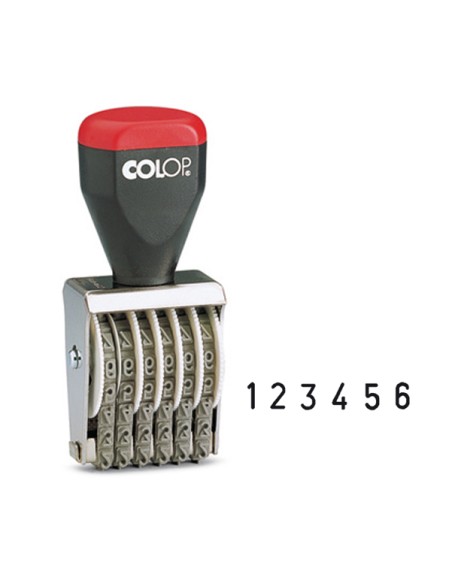 Timbro 04006 Numeratore - 6 colonne 4 mm - Colop