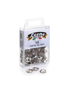 Puntine - 3 punte temperate e nichelate - Leone - conf. 100 pezzi