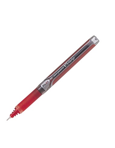 Roller Hi Tecpoint V5 Grip  - punta 0,5mm  - rosso - Pilot