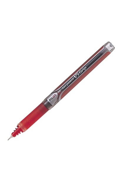Roller Hi Tecpoint V5 Grip  - punta 0,5mm  - rosso - Pilot