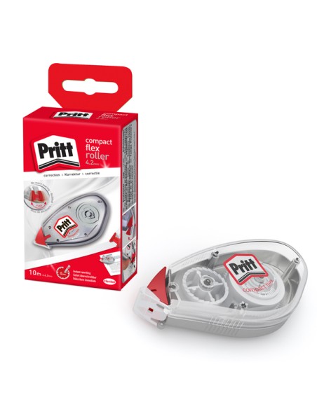Correttore a nastro - 4,2 mm x 10 mt - roller - Pritt