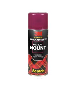 Adesivo Spray Display Mount - 400 ml - trasparente - 3M