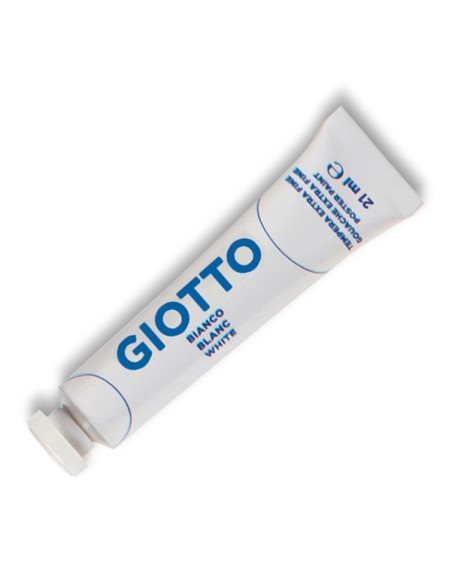 Tempera Tubo 7 - 21ml - bianco - Giotto