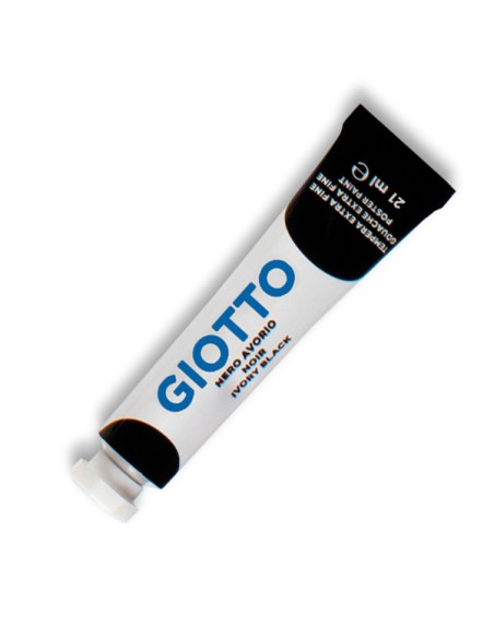 Tempera Tubo 7 - 21ml - nero - Giotto