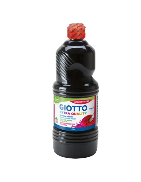 Tempera pronta - 1000ml - nero - Giotto