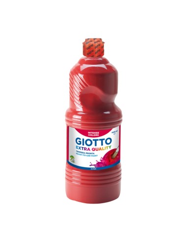 Tempera pronta - 1000ml - rosso scarlatto - Giotto