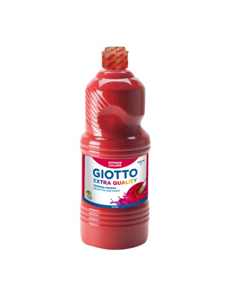 Tempera pronta - 1000ml - rosso scarlatto - Giotto