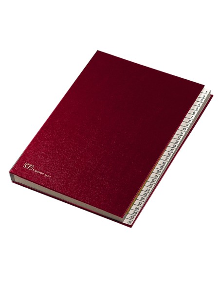 Classificatore numerico 1/31 - 643E - 24x34 cm - rosso - Fraschini
