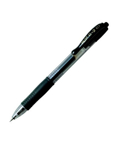 Roller gel a scatto G-2 - punta 0,7mm - nero  - Pilot